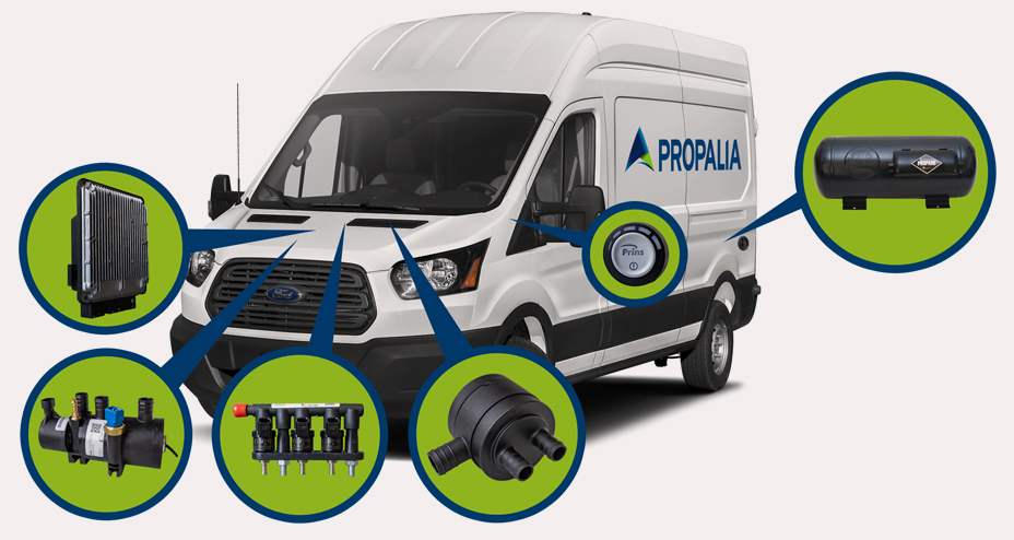 Garage Serge Brault - Conversion de camion au propane